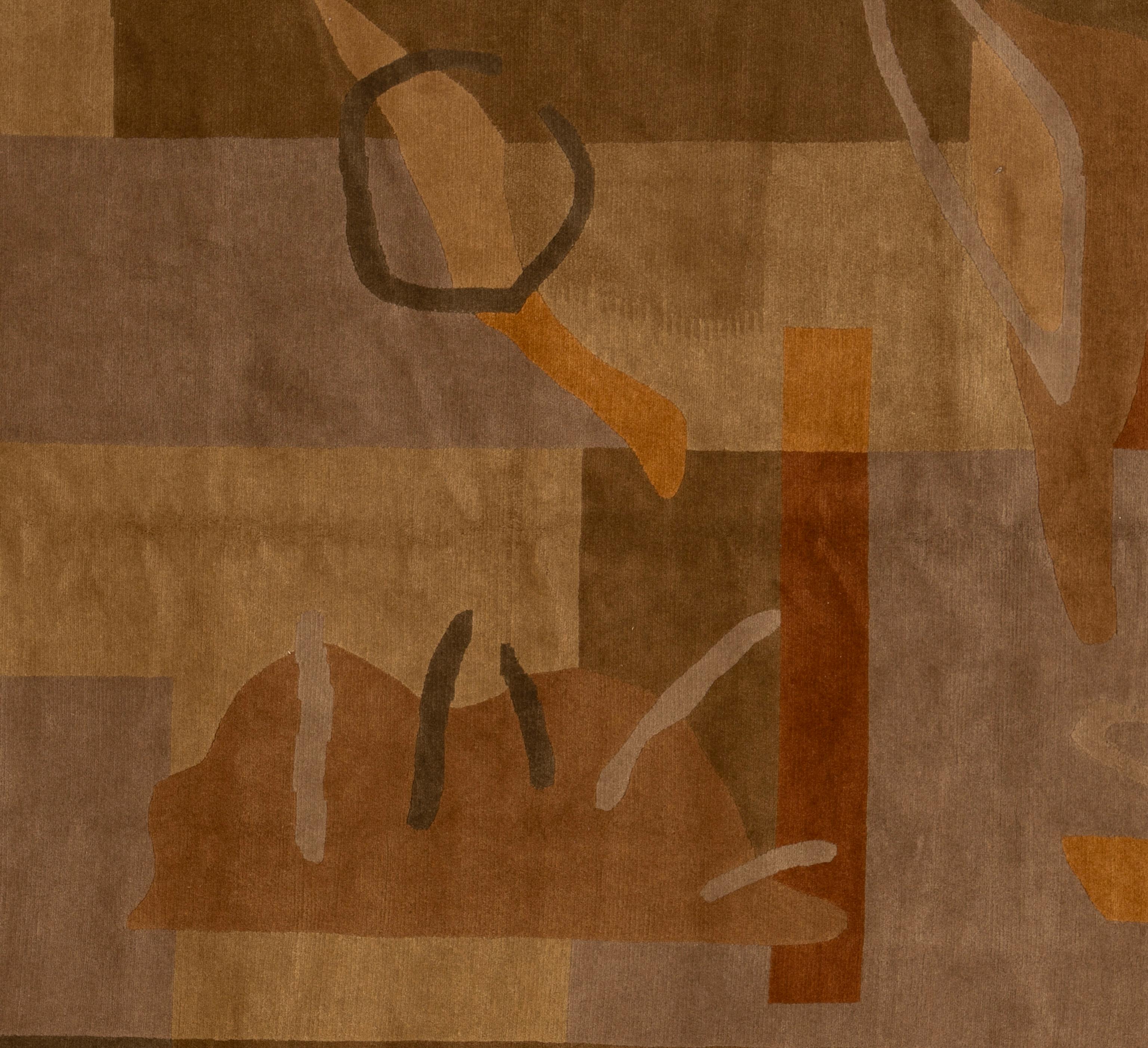 Elevate your living space with the timeless allure of our handcrafted Contemporary rug. Sourced from the finest wool, our rugs not only exude luxurious softness but also boast unparalleled durability, ensuring they grace your home with enduring