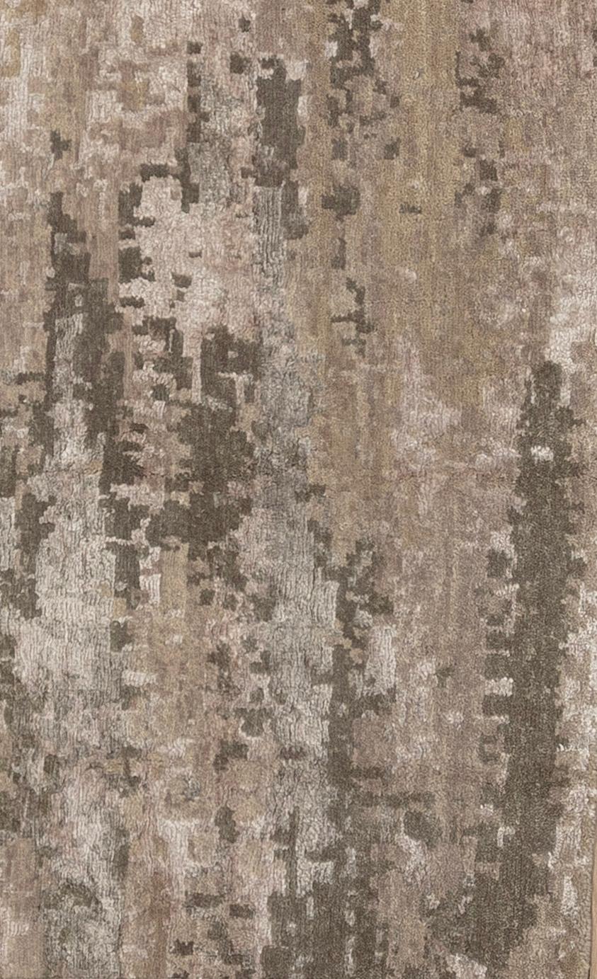 Rehaussez votre espace de vie avec l'allure intemporelle de notre tapis Contemporary fabriqué à la main. Fabriqués à partir de la laine la plus fine, nos tapis offrent non seulement une douceur luxueuse, mais aussi une durabilité inégalée, ce qui