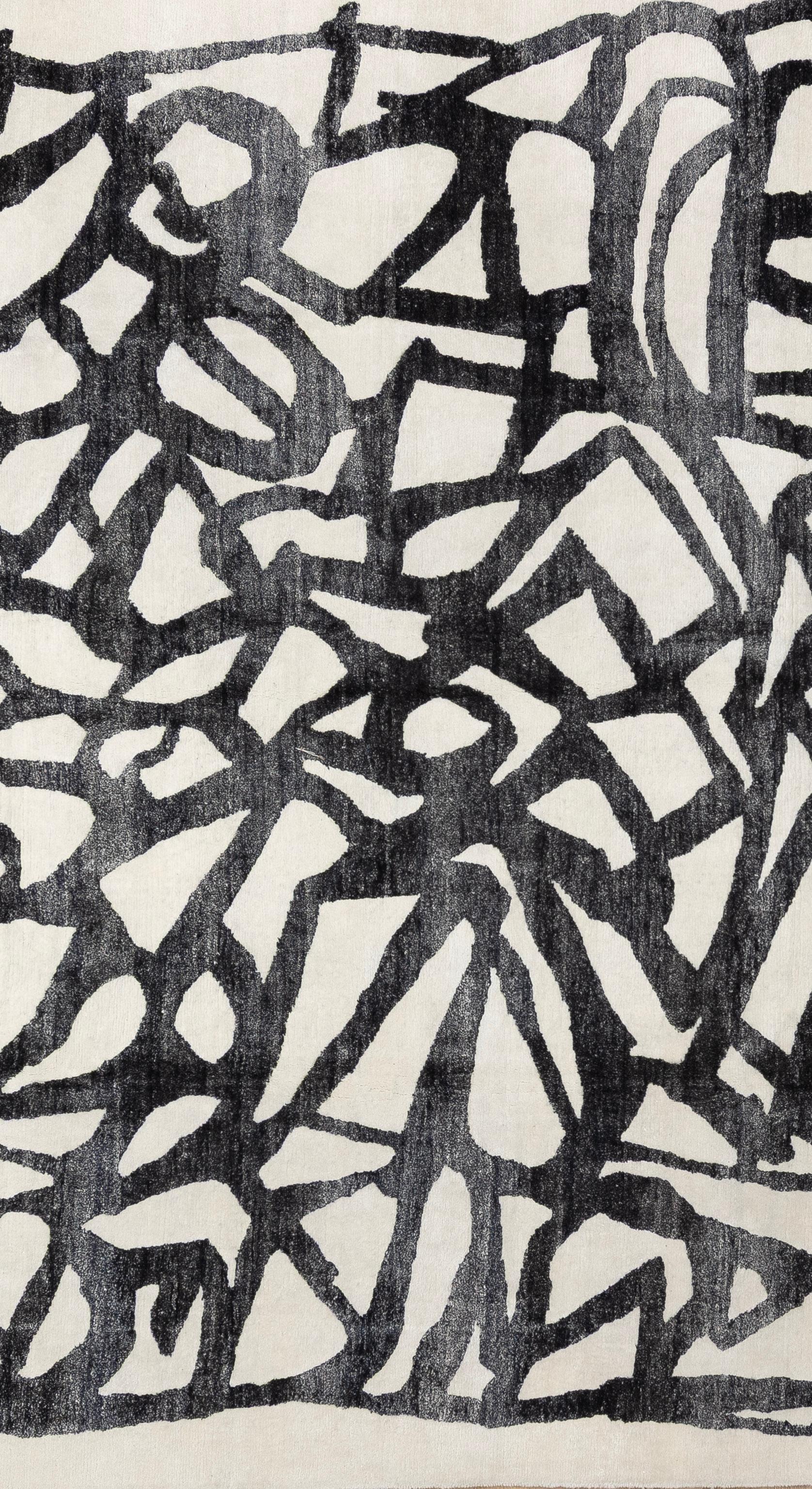 Rehaussez votre espace de vie avec l'allure intemporelle de notre tapis Contemporary fabriqué à la main. Issus des matières les plus nobles, nos tapis offrent non seulement une douceur luxueuse, mais aussi une durabilité inégalée, garantissant ainsi