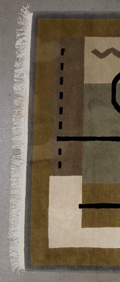 Alfombra contemporánea del siglo XXI