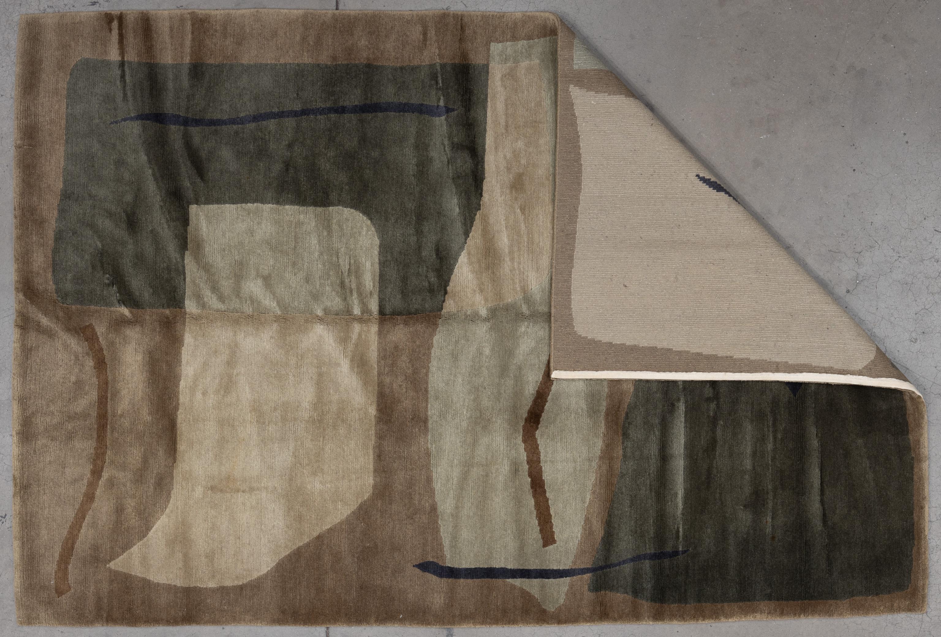 Nepalese 21st Century Contemporary Rug For Sale