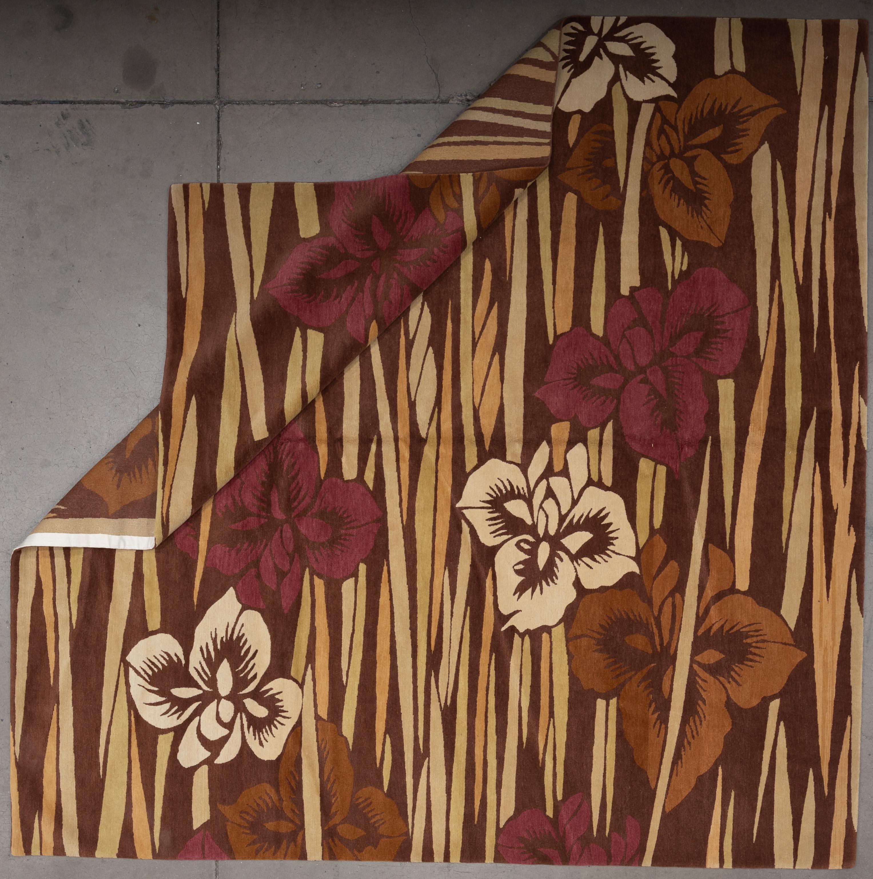 Nepalese 21st Century Contemporary Rug For Sale
