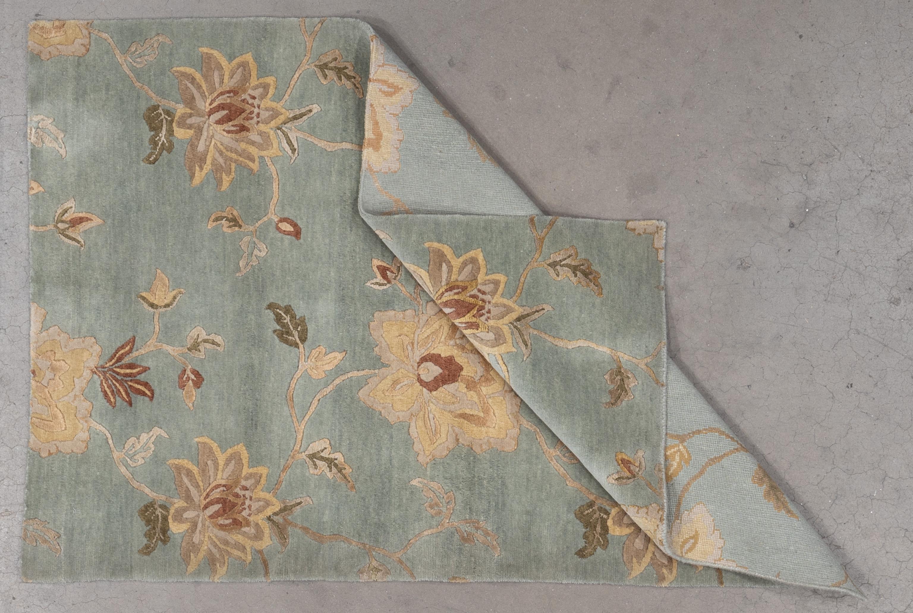 Hand-Woven 21st Century Contemporary Rug For Sale