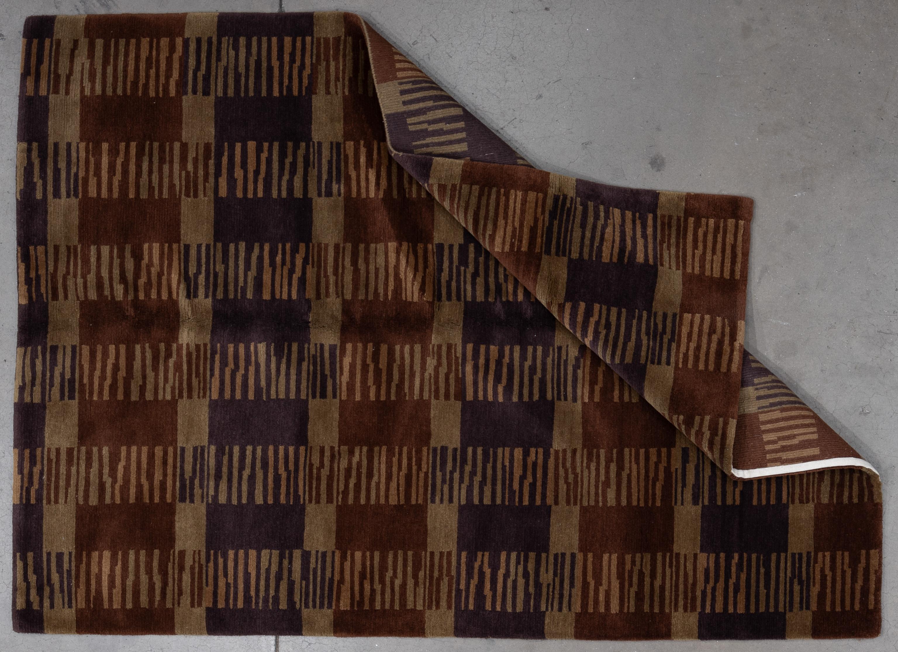 Tissé à la main Tapis contemporain du 21e siècle en vente