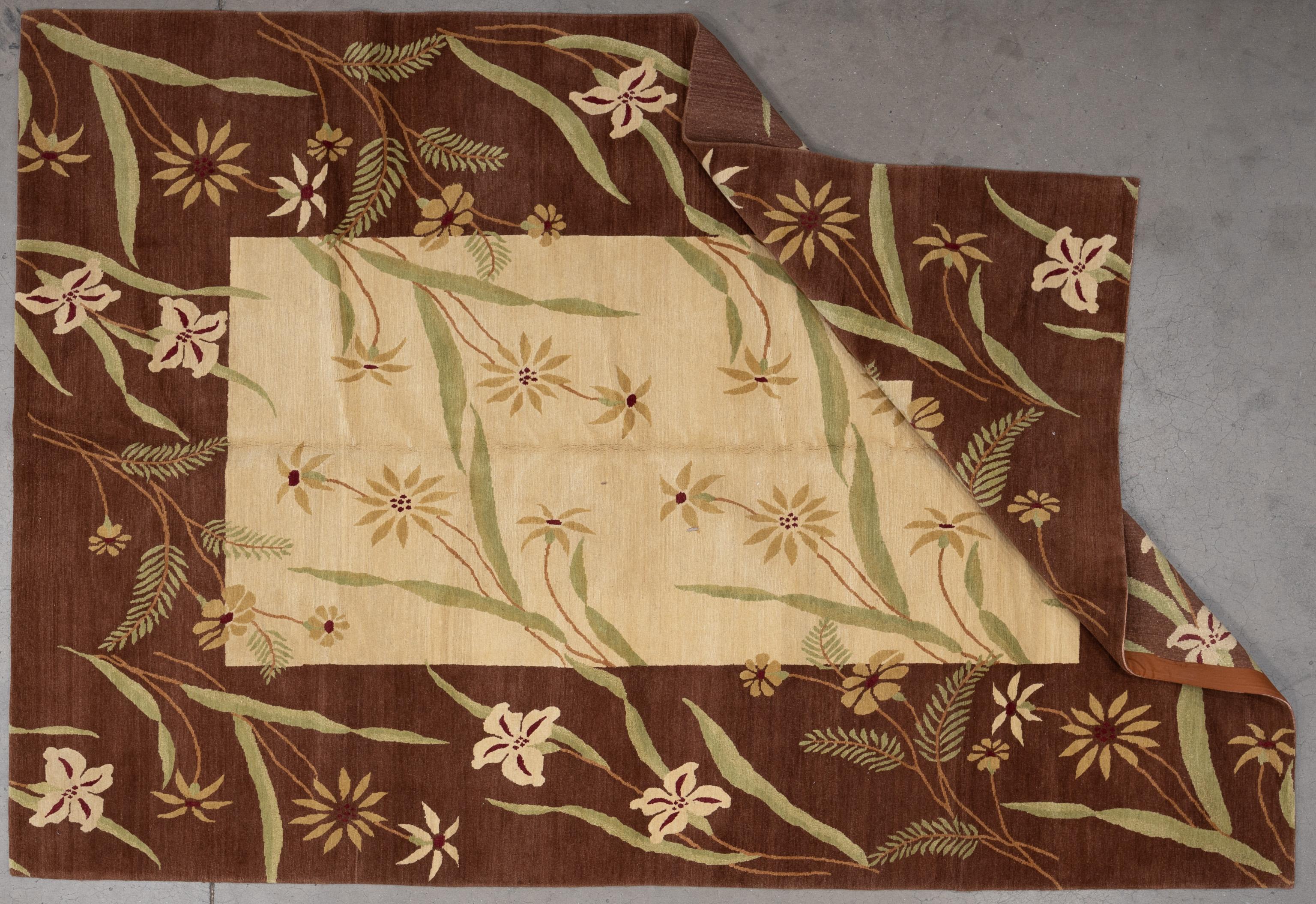Tissé à la main Tapis contemporain du 21e siècle en vente