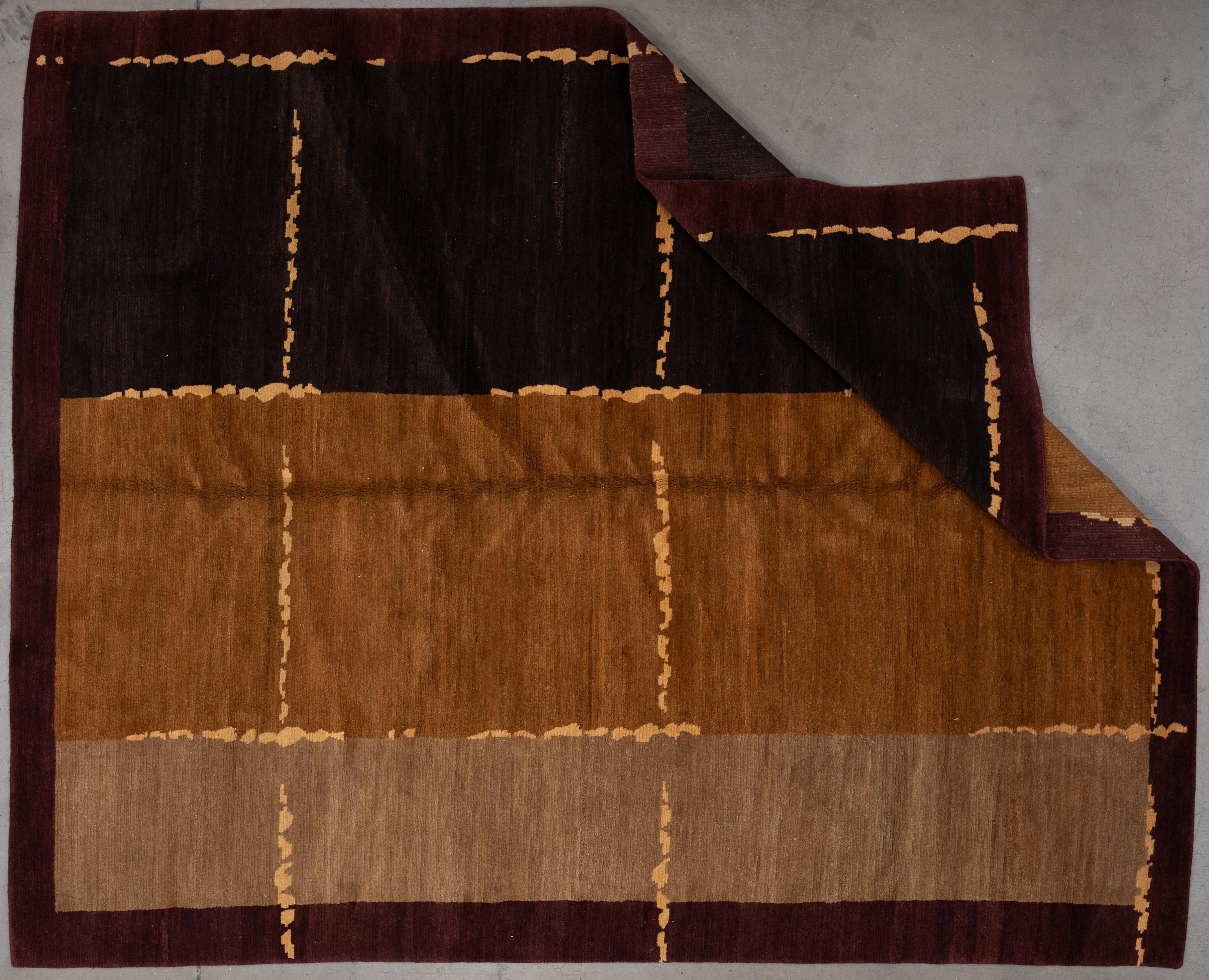 Alfombra contemporánea del siglo XXI Tejido a mano en venta