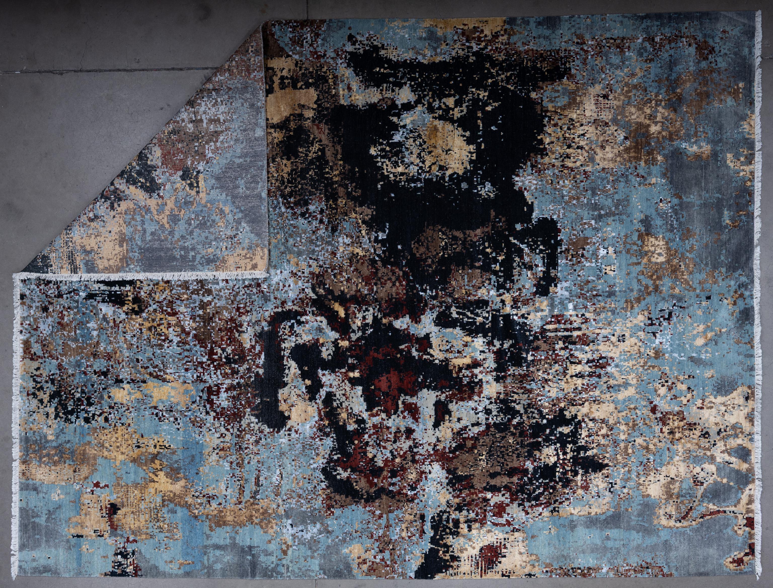 Tissé à la main Tapis contemporain du 21e siècle en vente