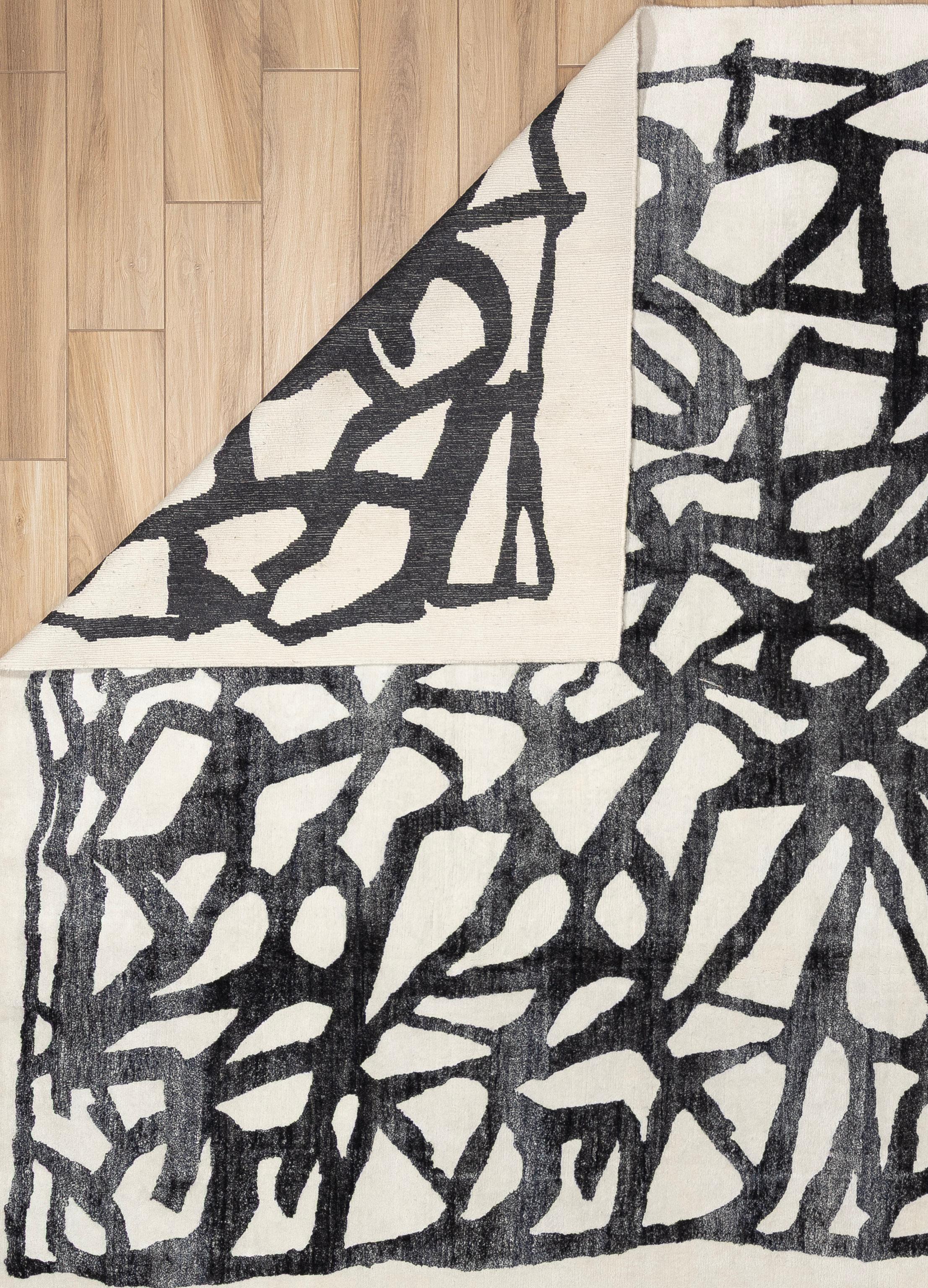 Tissé à la main Tapis contemporain du 21e siècle en vente