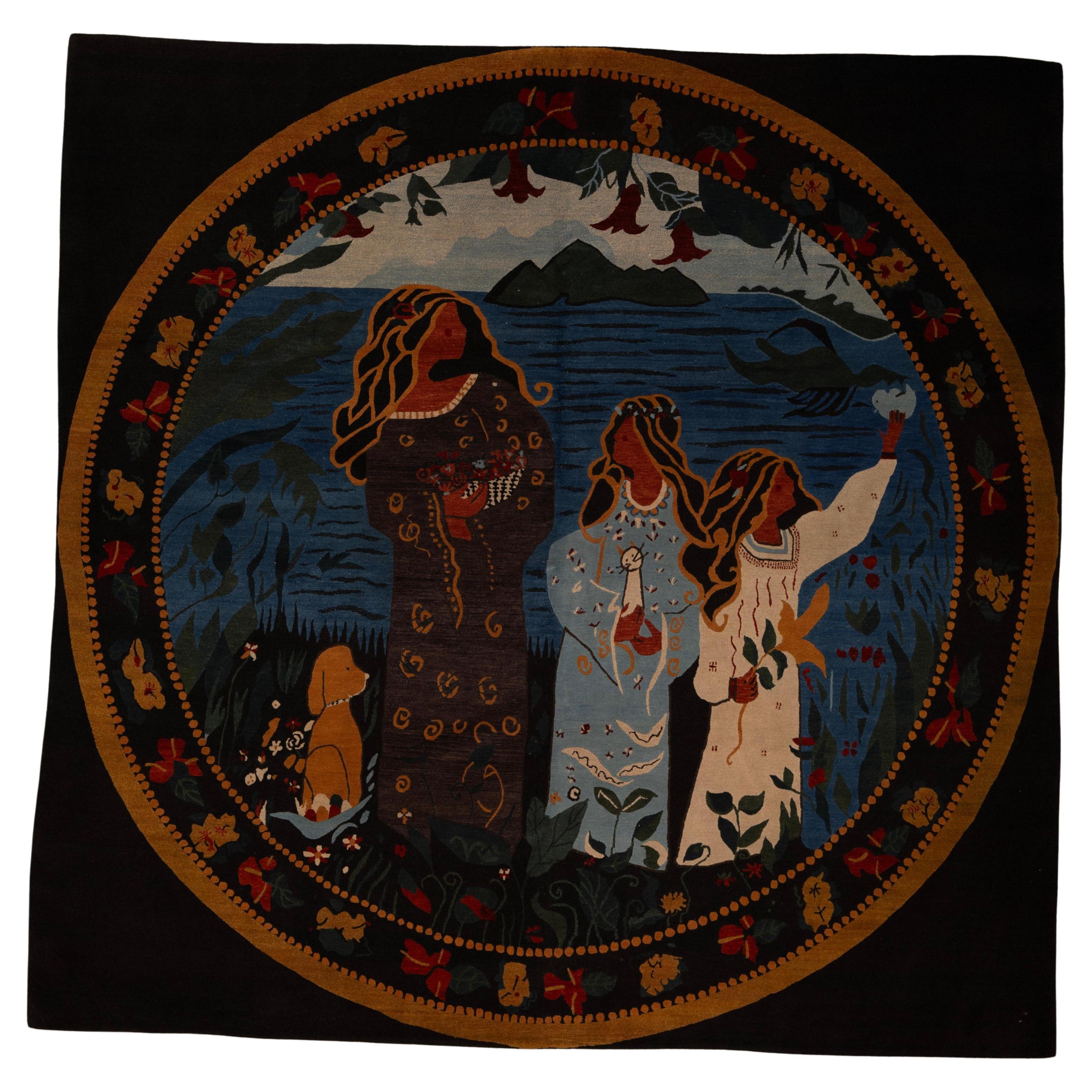Tapis contemporain du 21e siècle en vente