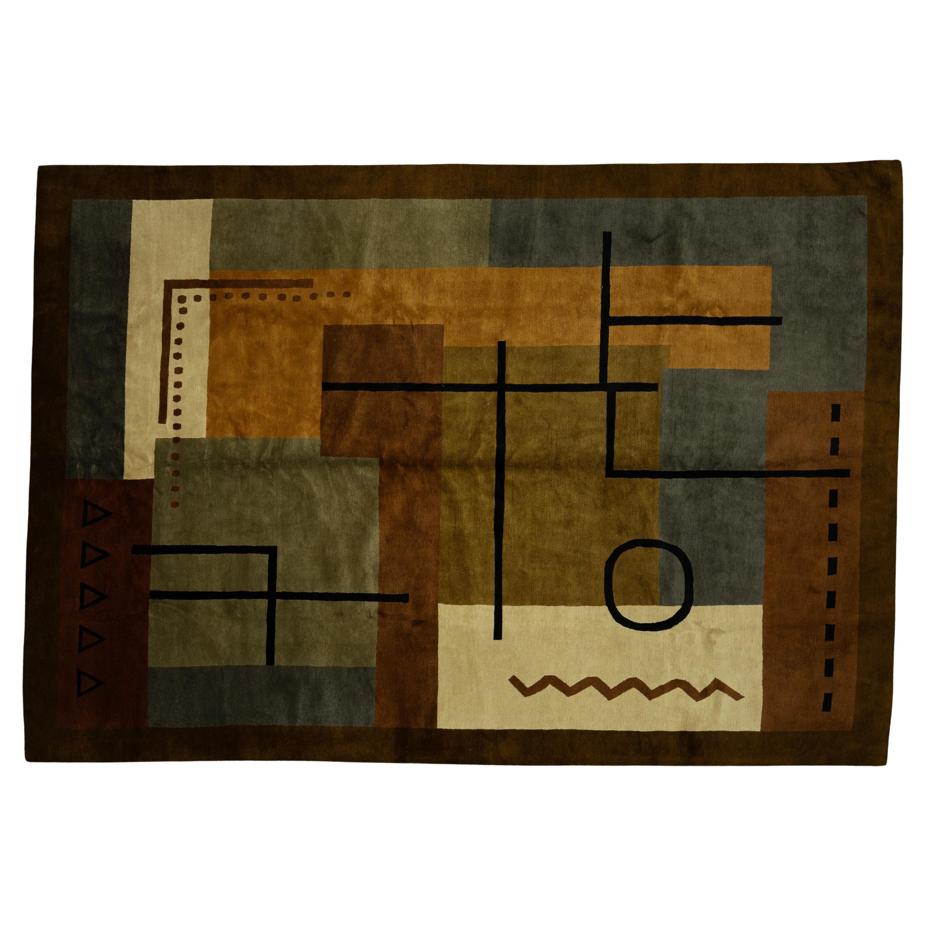 Tapis contemporain du 21e siècle en vente