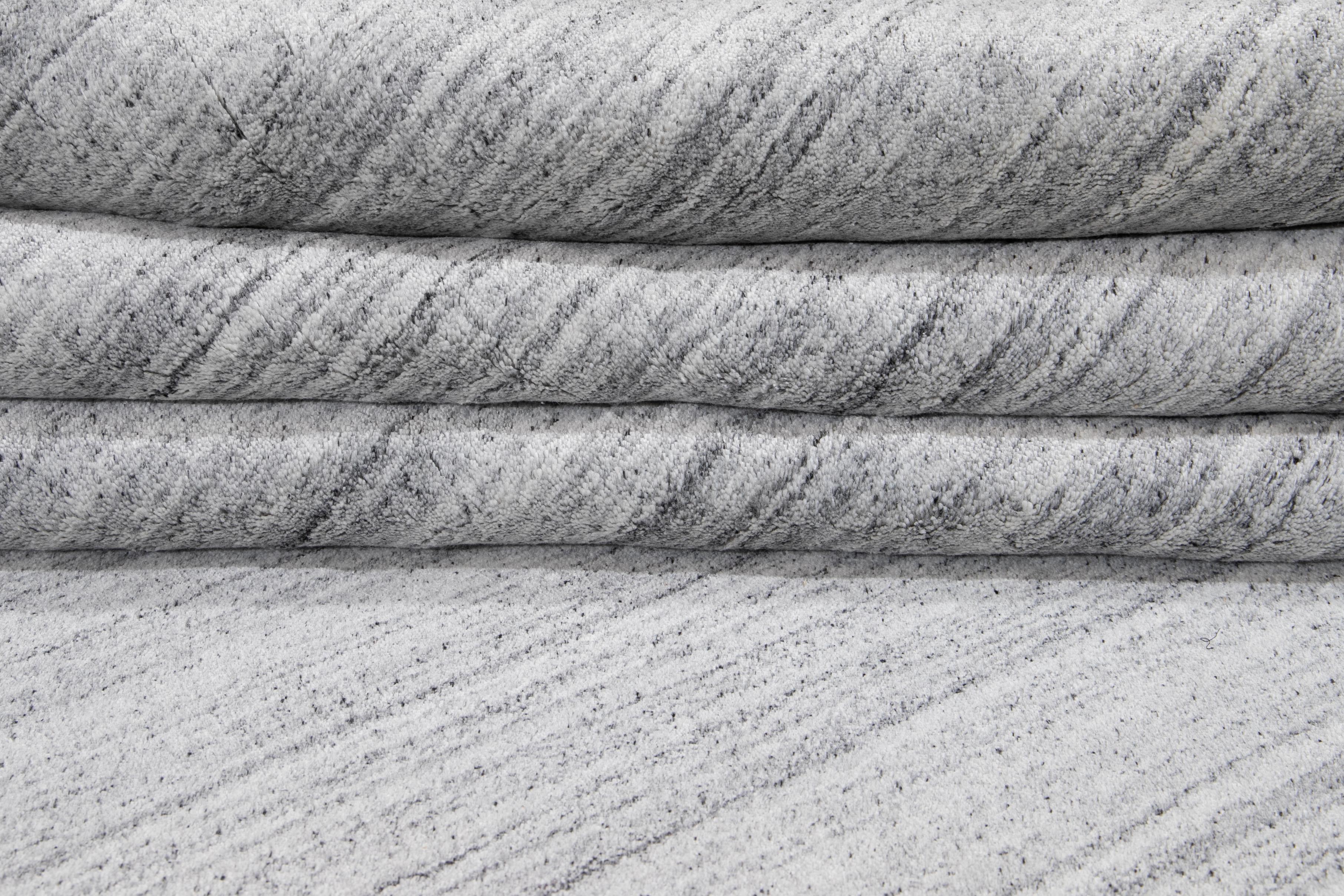 21. Jahrhundert Zeitgenössischer Teppich aus fester Wolle im Angebot 5