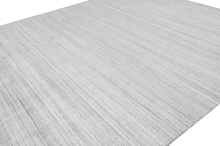 21st Century Contemporary Solid Wool Rug For Sale at 1stdibs