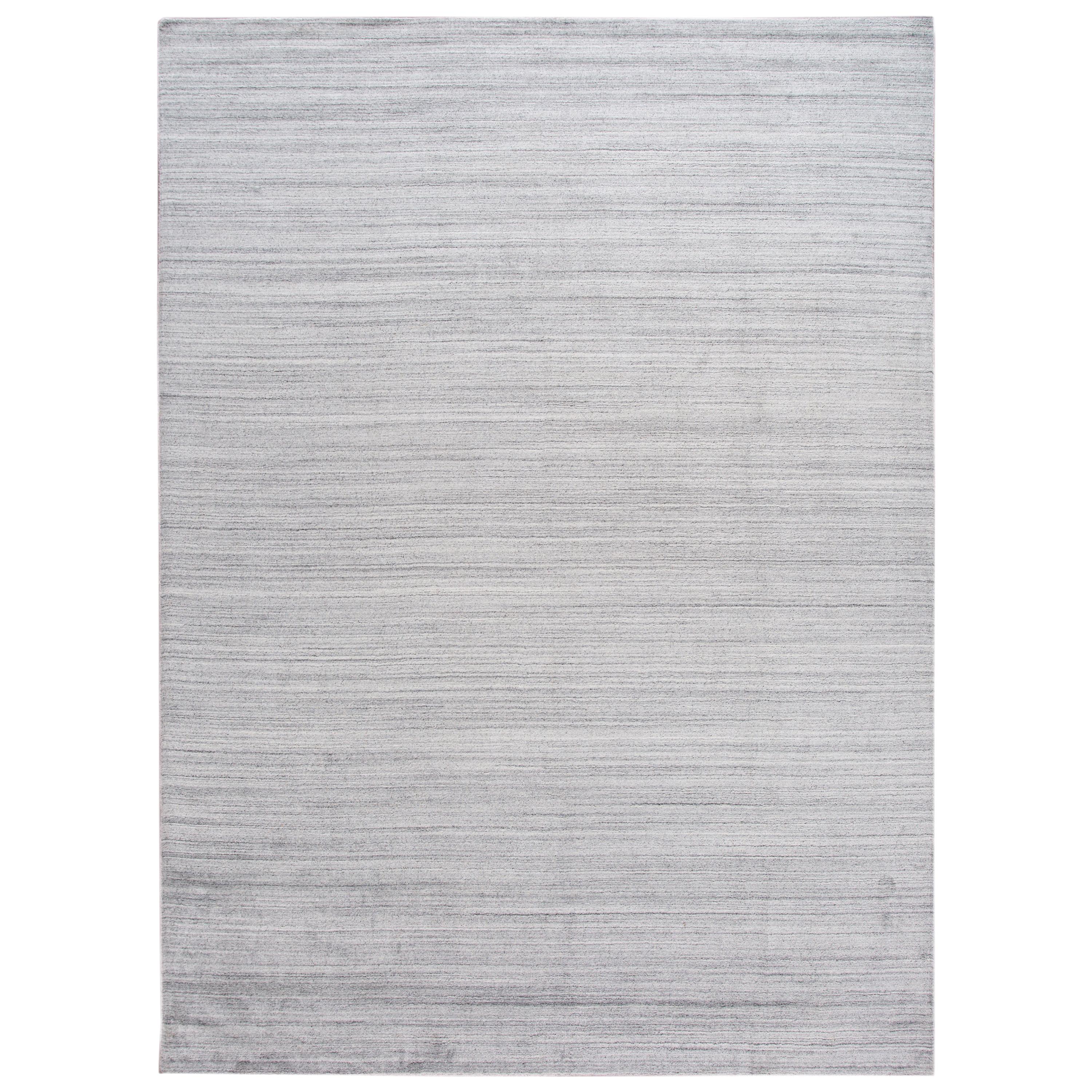 21st Century Contemporary Solid Wool Rug For Sale