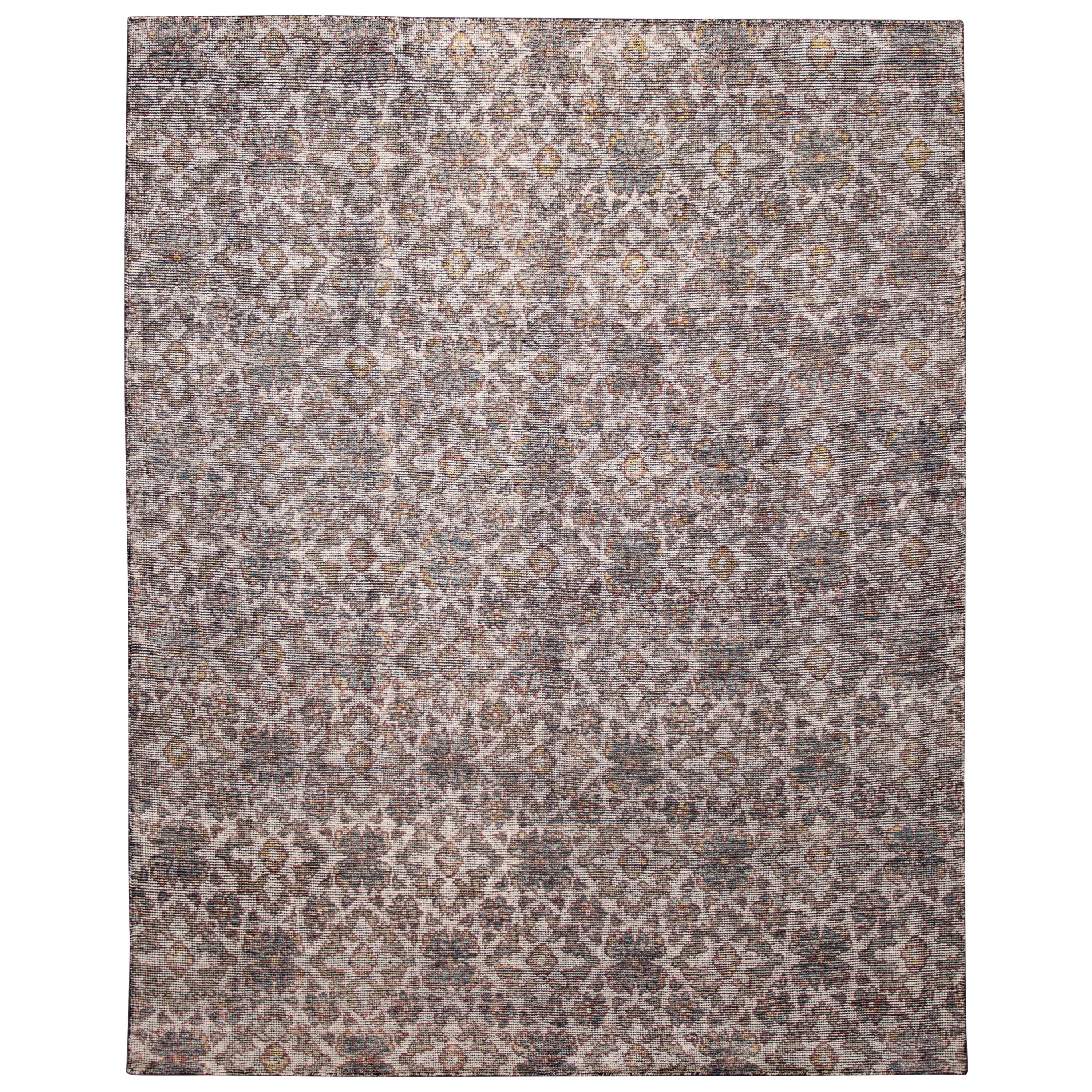  21st Century Contemporary Soumak Style Wool Rug For Sale