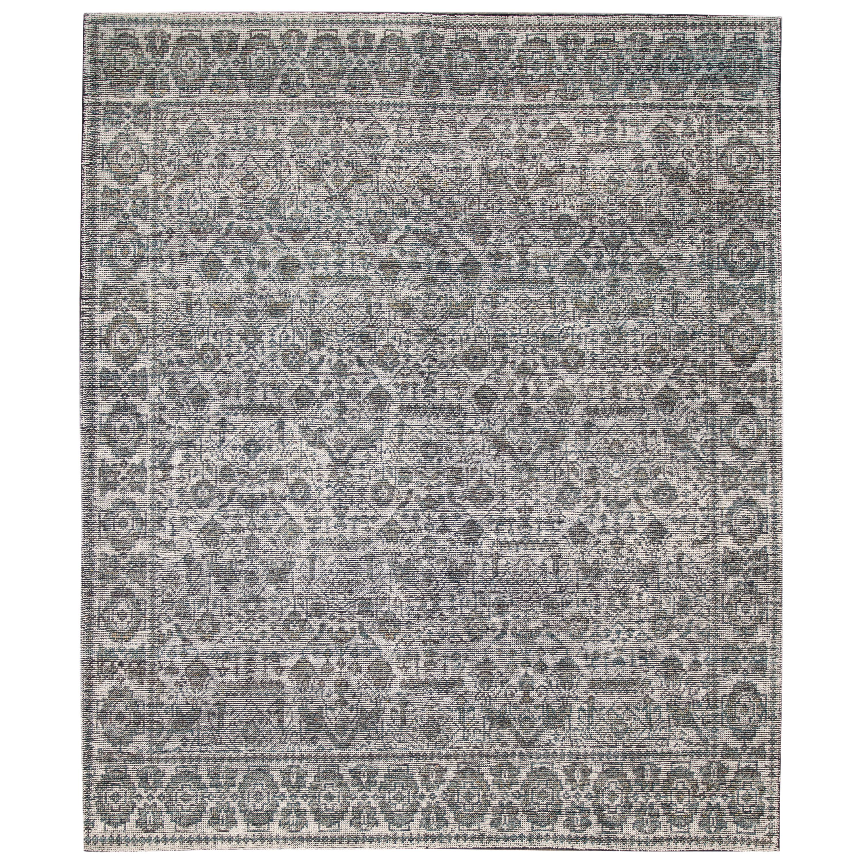 Tapis en laine contemporain du 21e siècle de style Soumak