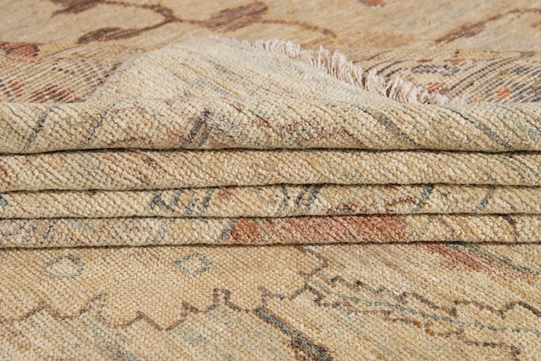 21st Century Contemporary Sultanabad Oversize Wool Rug For Sale at 1stDibs