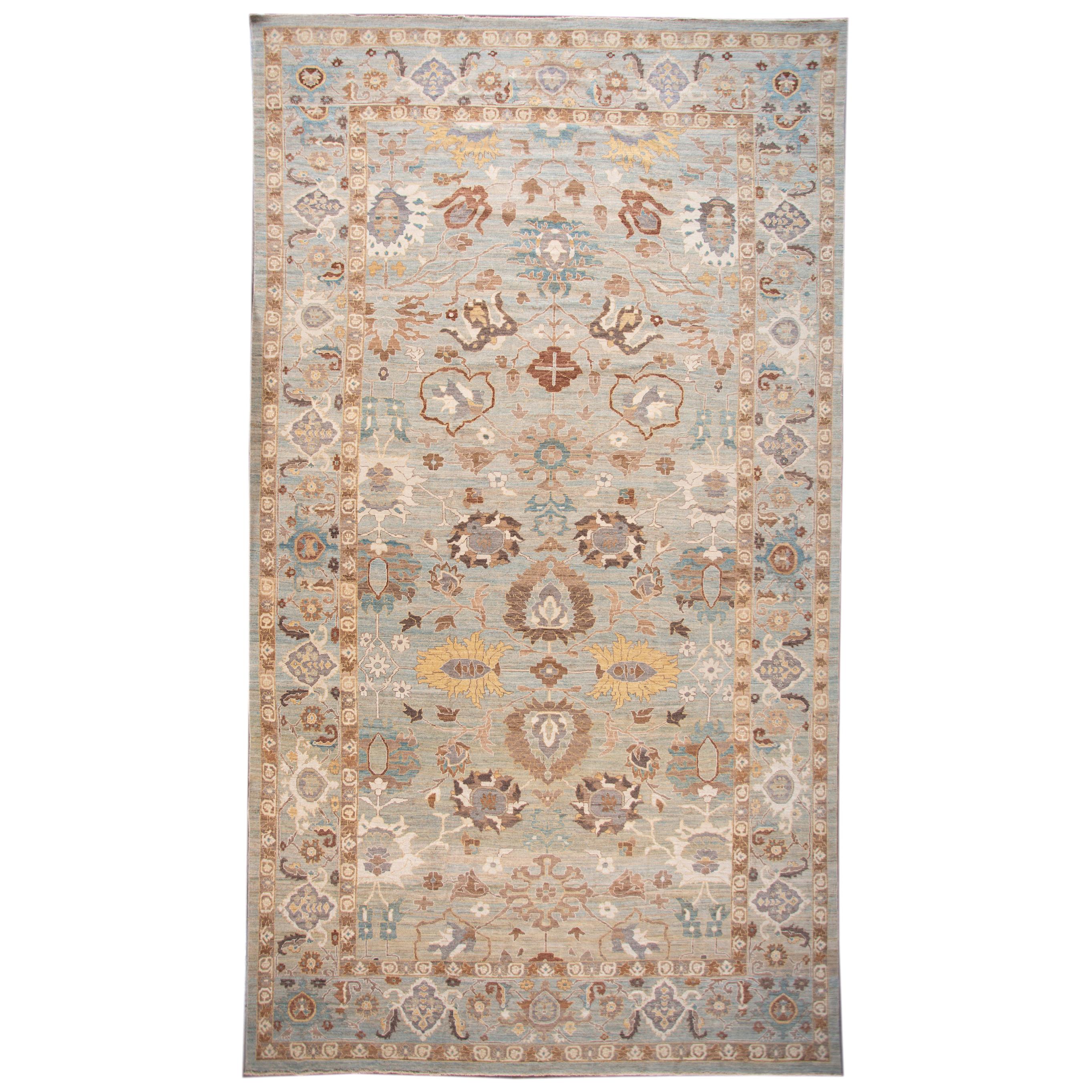 21st Century Contemporary Sultanabad Style Rug For Sale