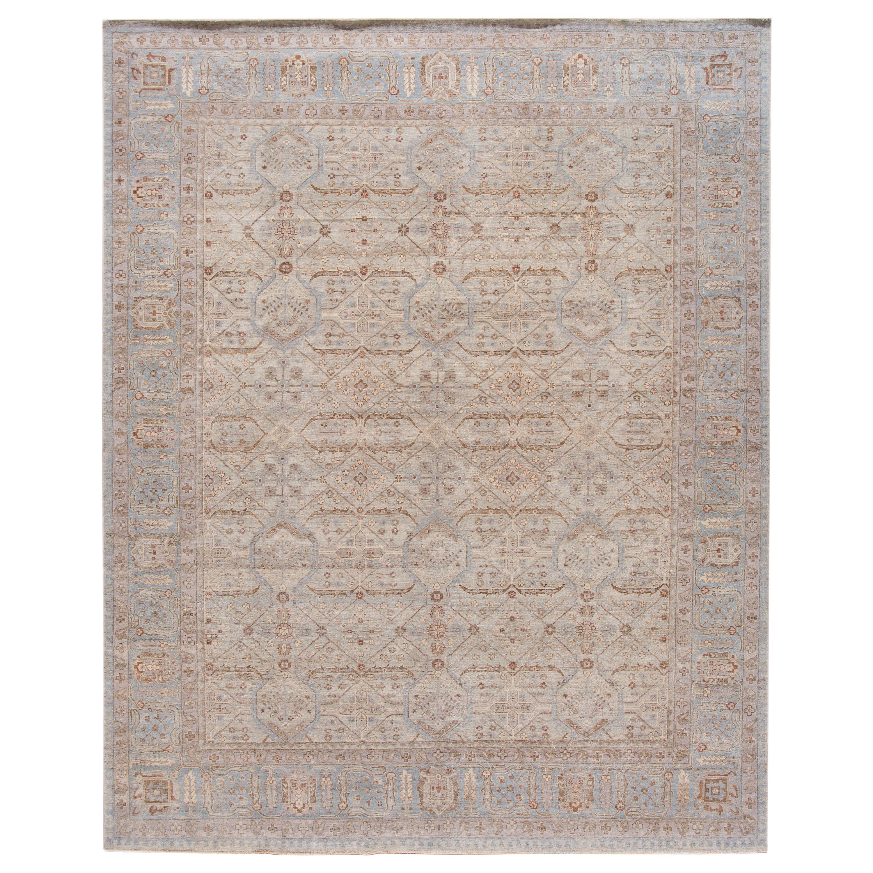 21st Century Contemporary Tabriz Style Wool Rug