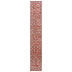 21st Century Contemporary Tabriz-Style Wool Runner