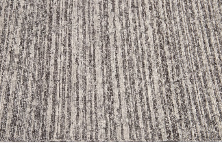 21st Century Contemporary Textured Loop Wool Rug For Sale at 1stDibs