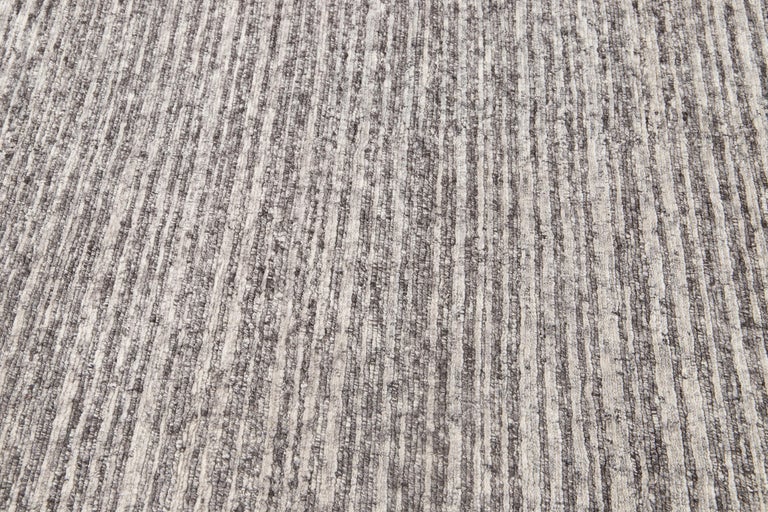 21st Century Contemporary Textured Loop Wool Rug For Sale at 1stDibs