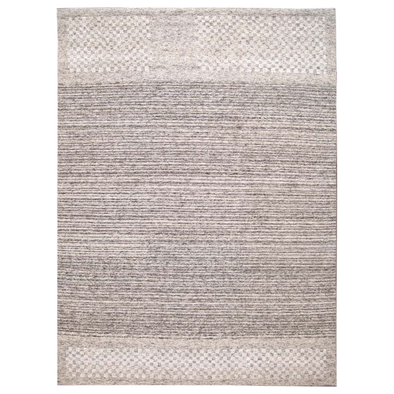 21st Century Contemporary Textured Loop Wool Rug For Sale at 1stDibs