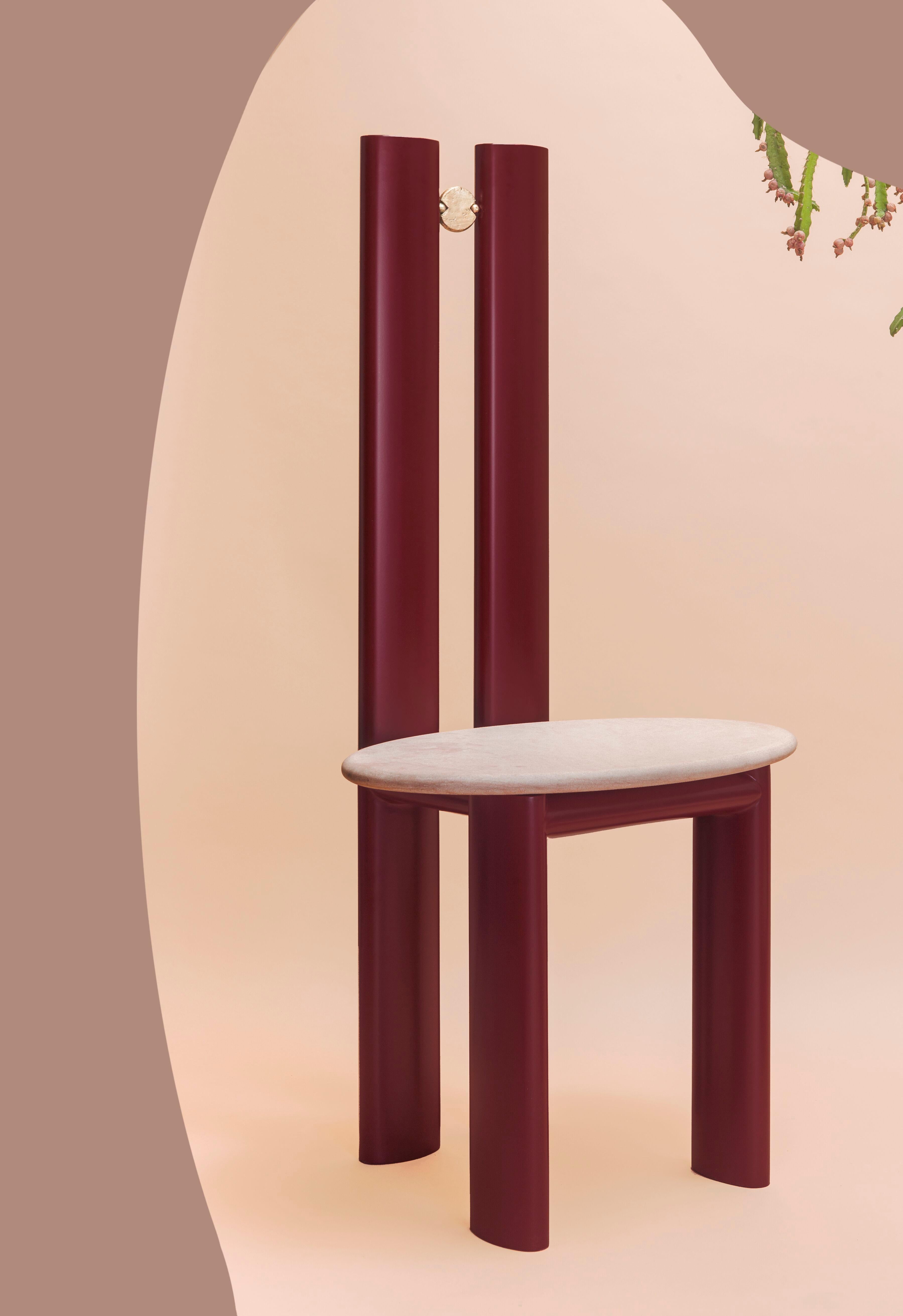 italien Chaise trône contemporaine du 21e siècle fabriquée à la main en Italie par Ilaria Bianchi en vente