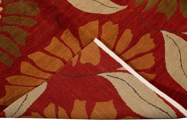 21st Century Contemporary Tibetan Wool Rug For Sale at 1stDibs