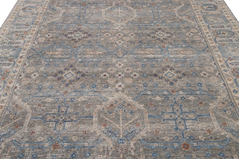 21st Century Contemporary Wilton Indian Wool Rug For Sale ...