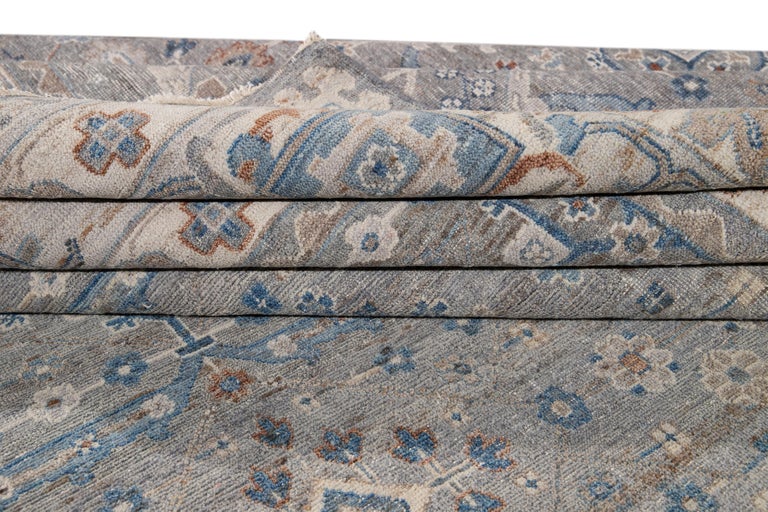 21st Century Contemporary Wilton Indian Wool Rug For Sale ...
