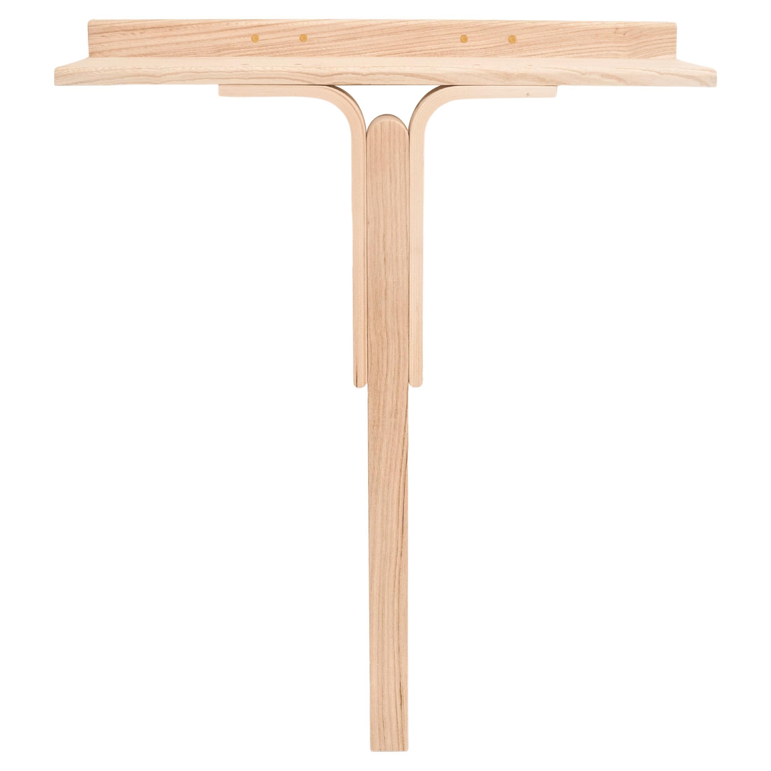 21st Century, Contemporary Wood Console Table Handmade in Italy by Ilabianchi