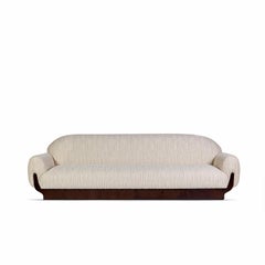 Canapé Copacabana du 21e siècle, en bois Oak Oak naturel, par Duistt