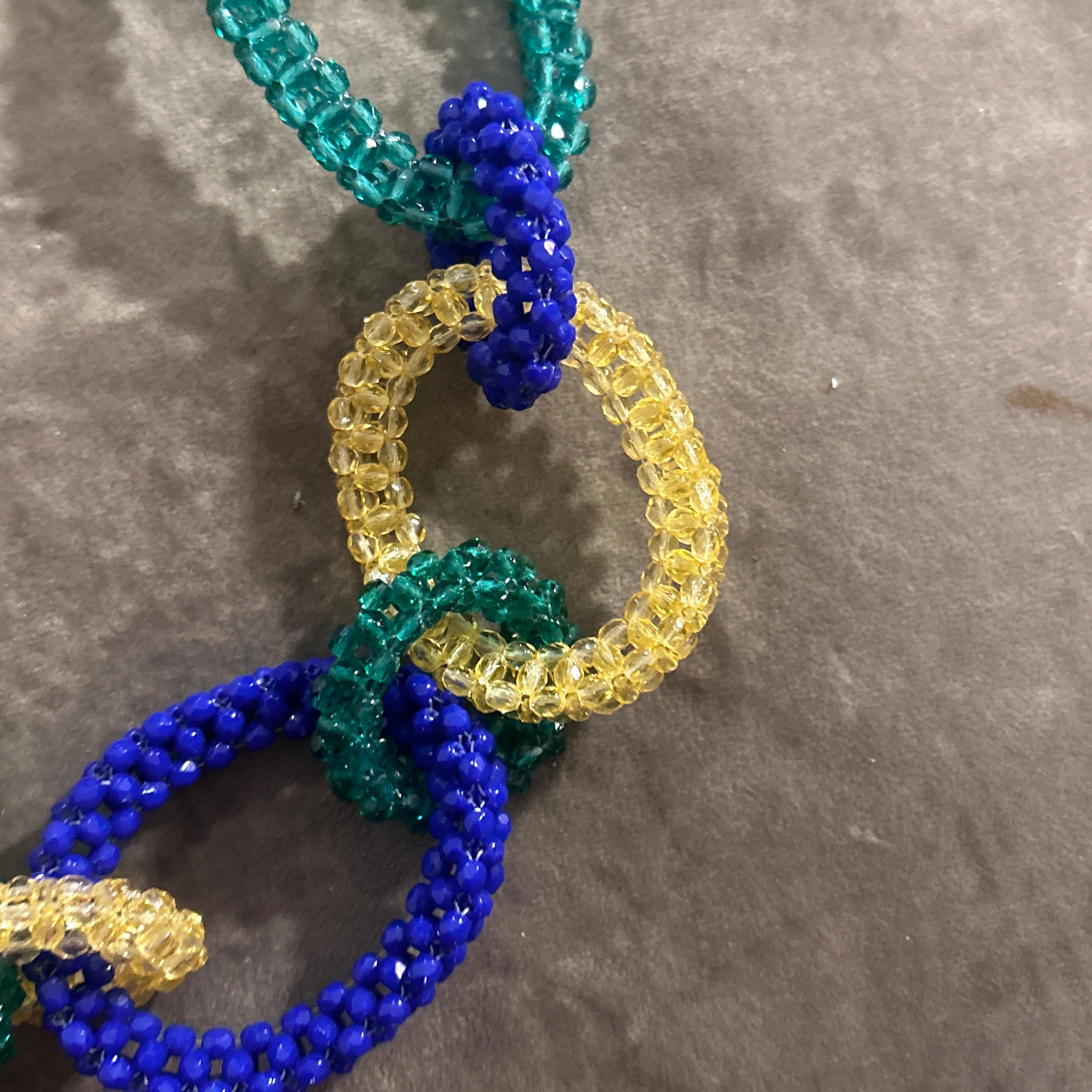 Collana moderna con perline A Link del 21° secolo di Coppola e Toppo In condizioni Nuovo in vendita a Aci Castello, IT