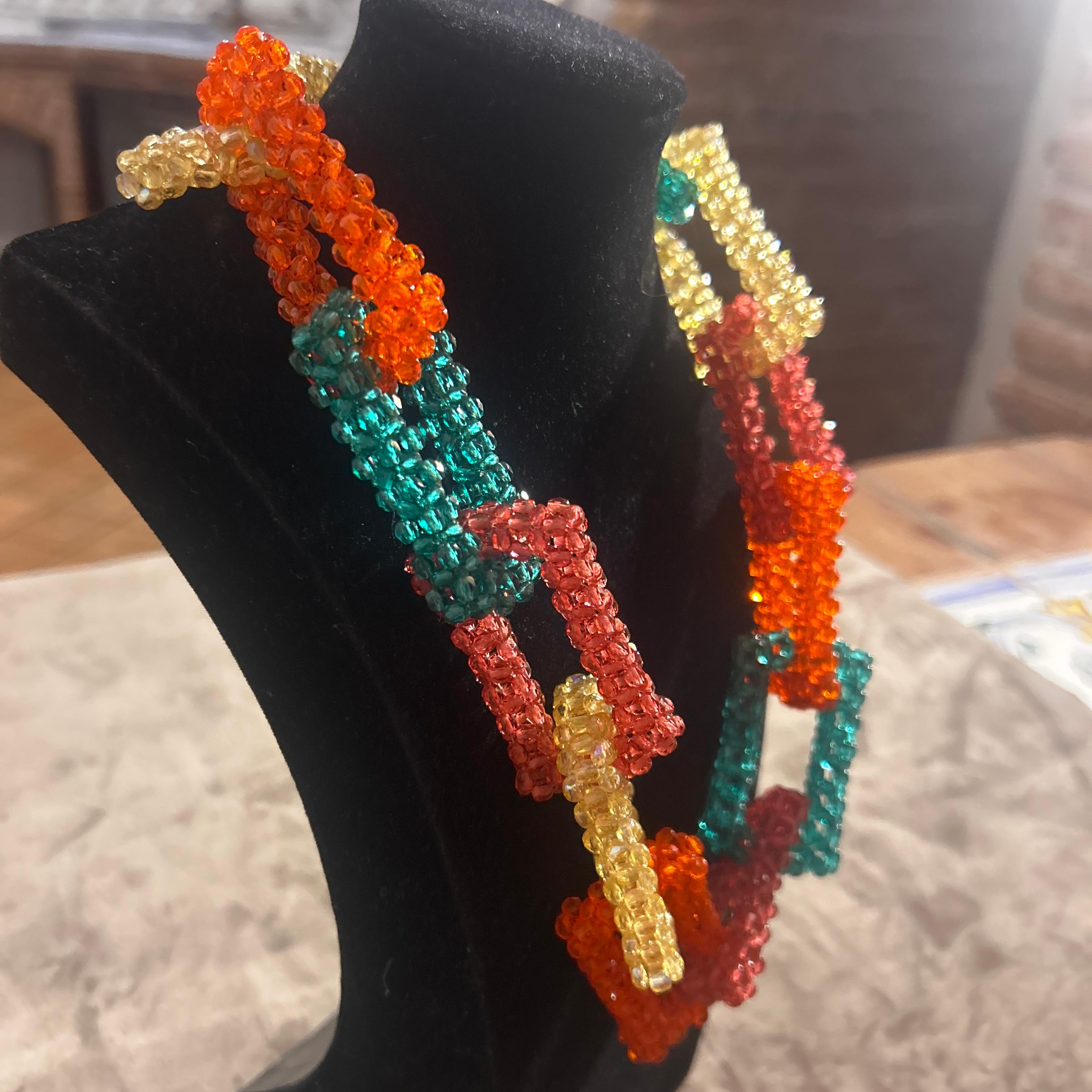 Collana con perline del 21° secolo di Coppola e Toppo Modern Color in vendita 6