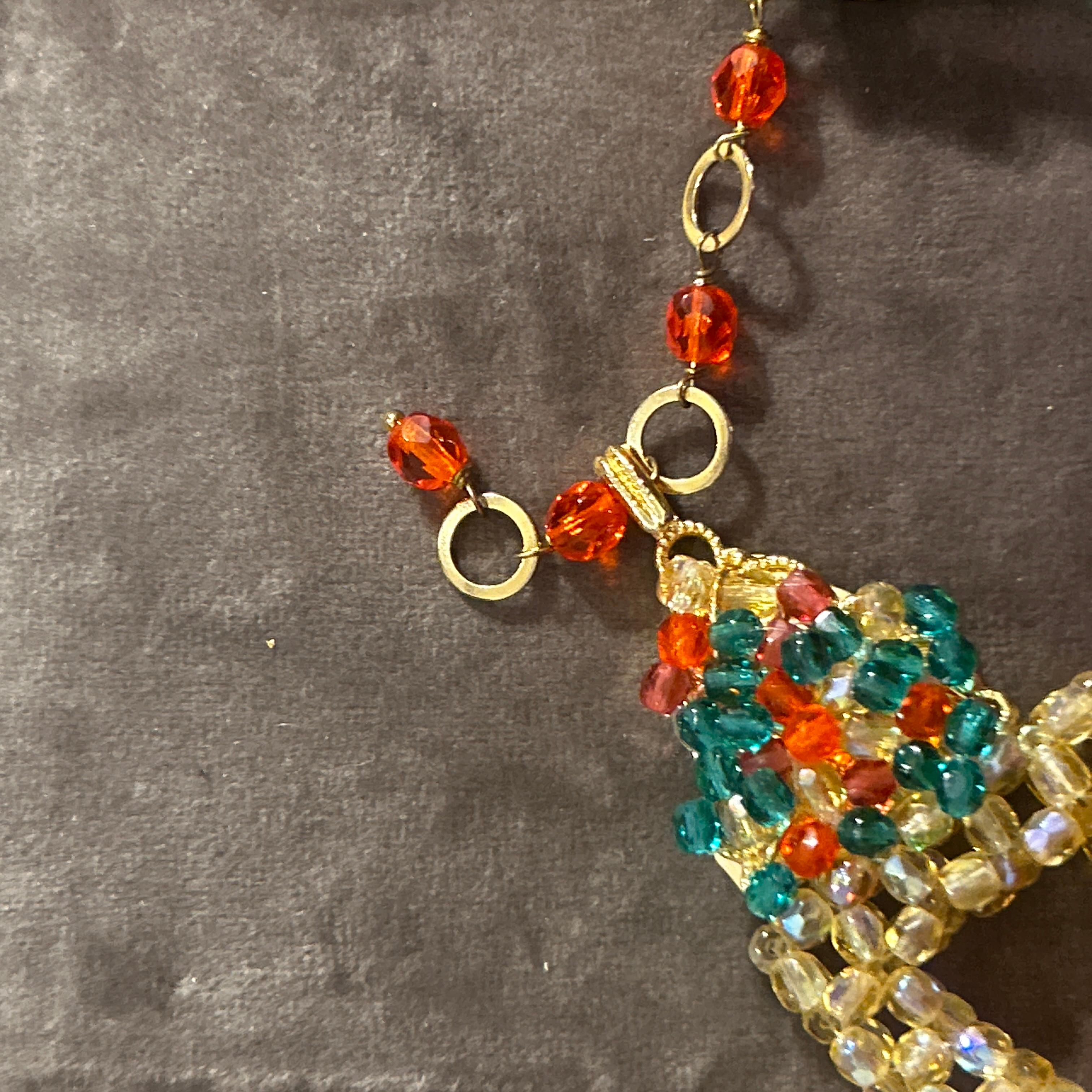 Collana con perline del 21° secolo di Coppola e Toppo Modern Color in vendita 2