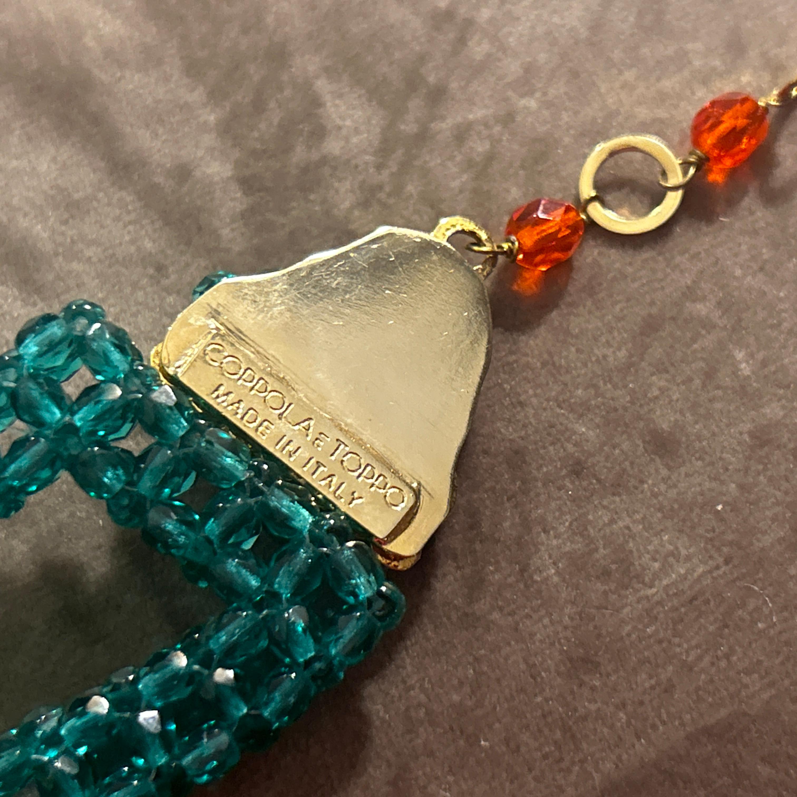 Collana con perline del 21° secolo di Coppola e Toppo Modern Color in vendita 3