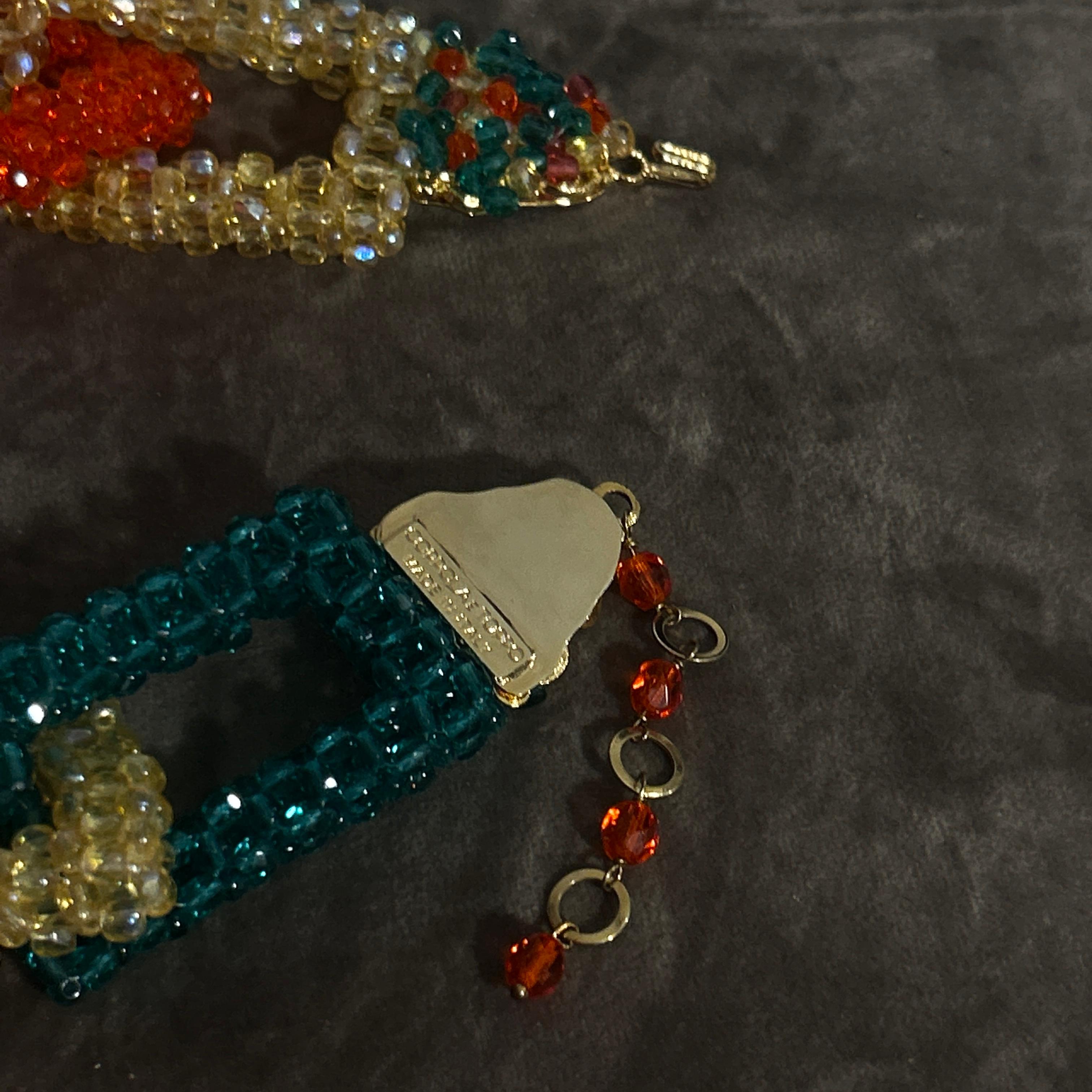Collana con perline del 21° secolo di Coppola e Toppo Modern Color in vendita 4