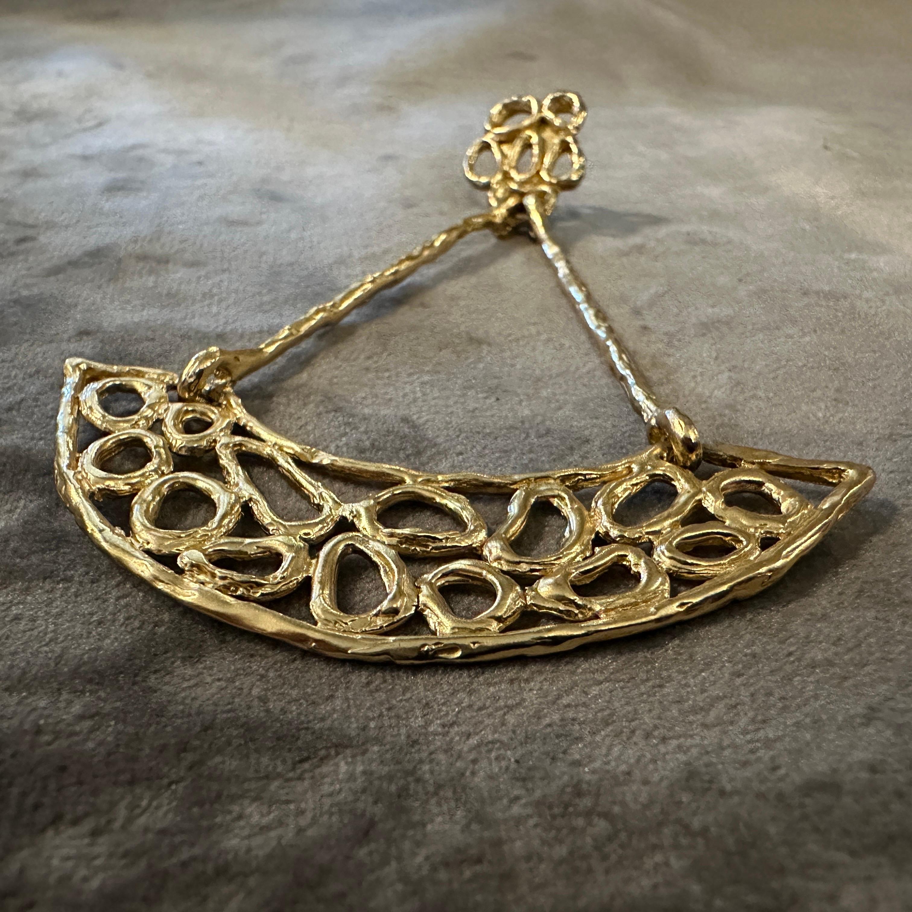 21st Century Costume Jewelry Italian Earrings In Excellent Condition For Sale In Aci Castello, IT