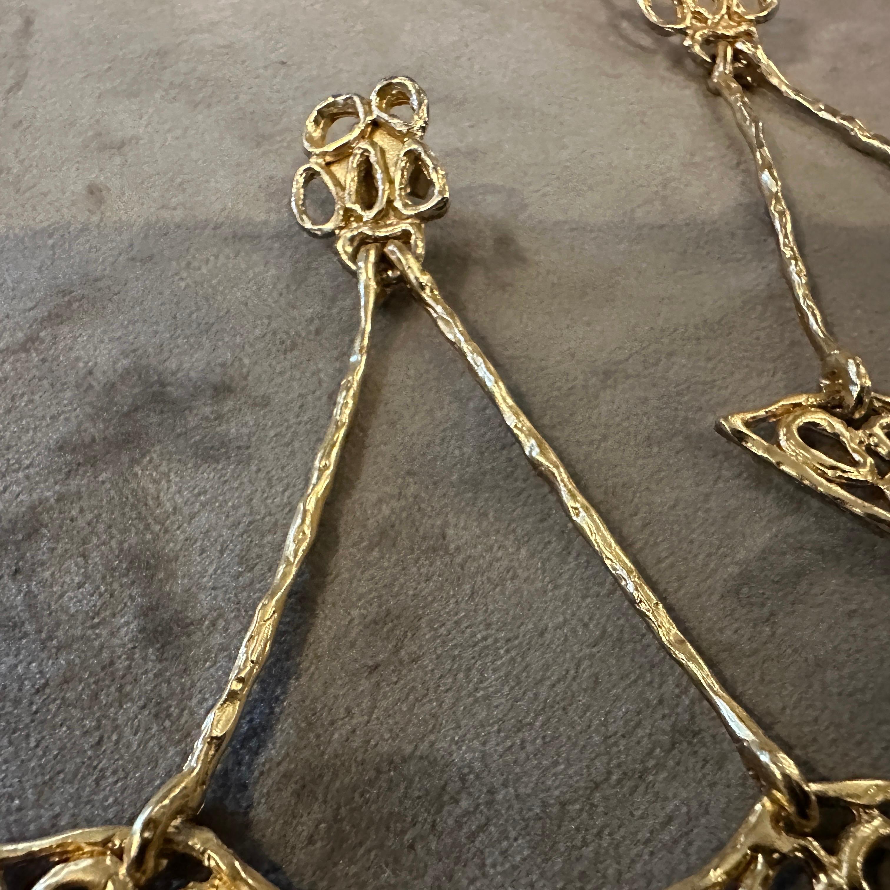 21st Century Costume Jewelry Italian Earrings For Sale 1
