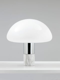 21° secolo Created by William Pianta Lampada da tavolo K&W Vetro di Murano Marmo