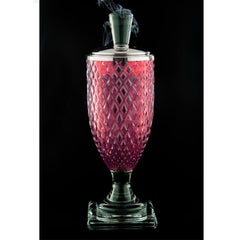 Modern Crystal Incense Burner by Oggetti D'Arte, Italy, 21st Century