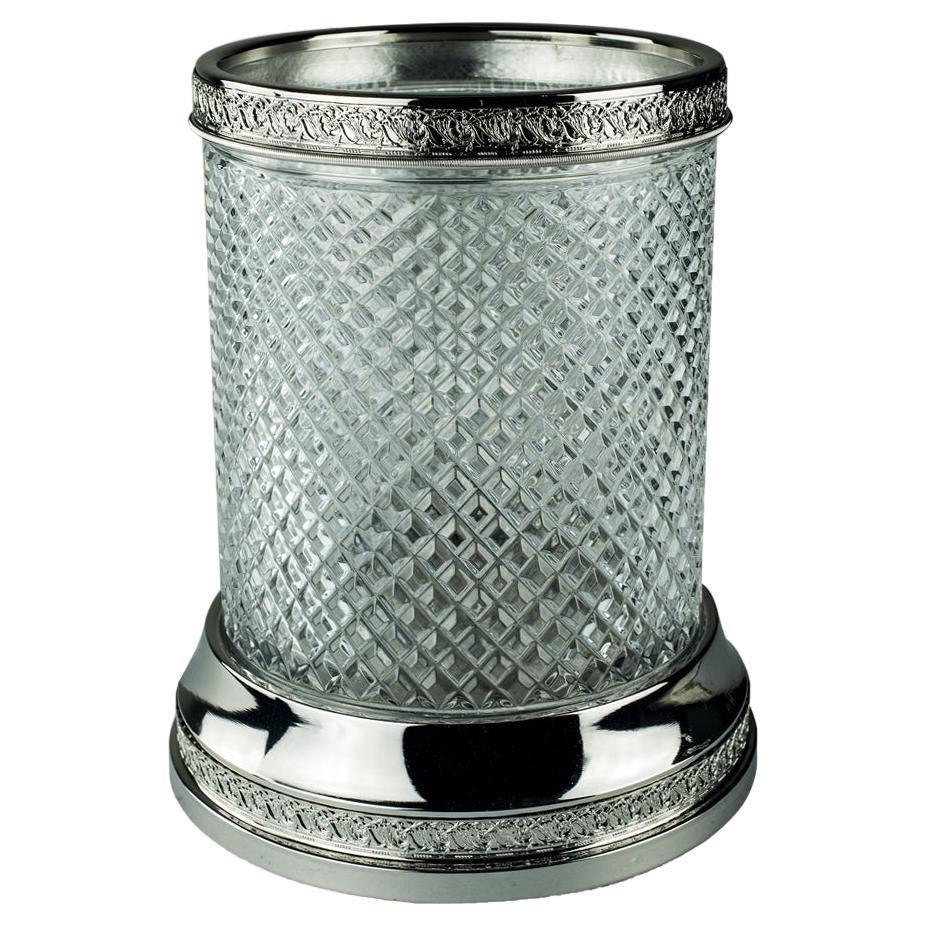 21st Century crystal waste-bin