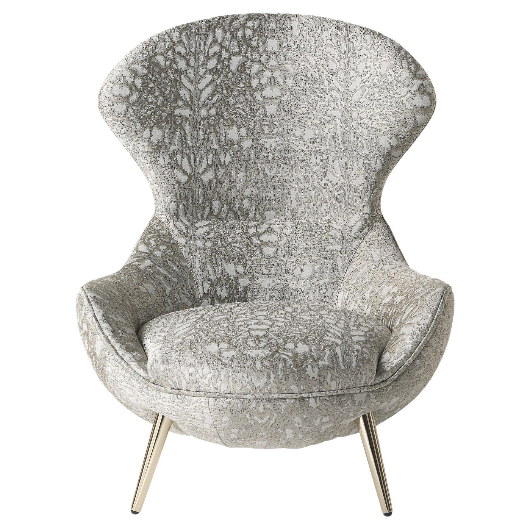 21st Century Curacao Bergère in Fabric by Roberto Cavalli Home Interiors