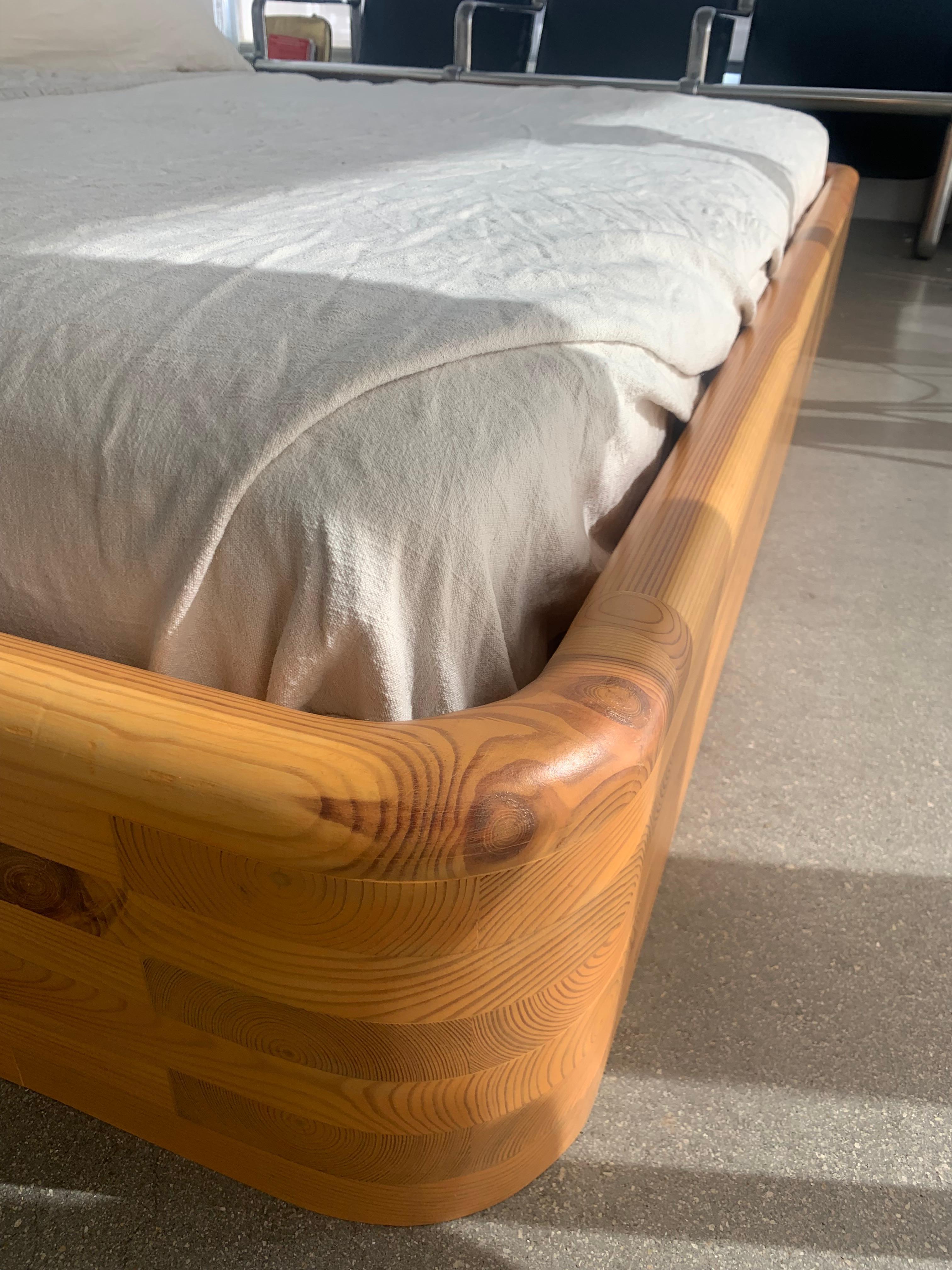 21st Century Custom Bentwood King Bed Frame 2