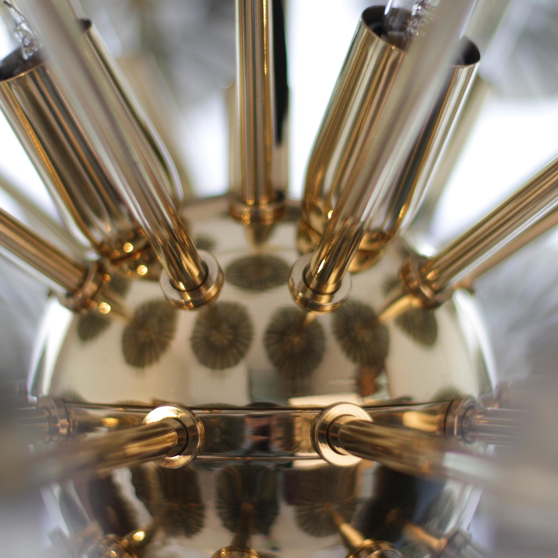 Lampada a sospensione Dandelion del XXI secolo in ottone Made in Portugal di Creativemary in vendita 3