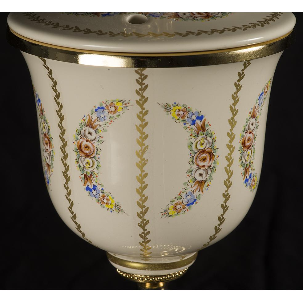Siglo XXI Quemador de esencias de porcelana decorada Galvanizado en venta