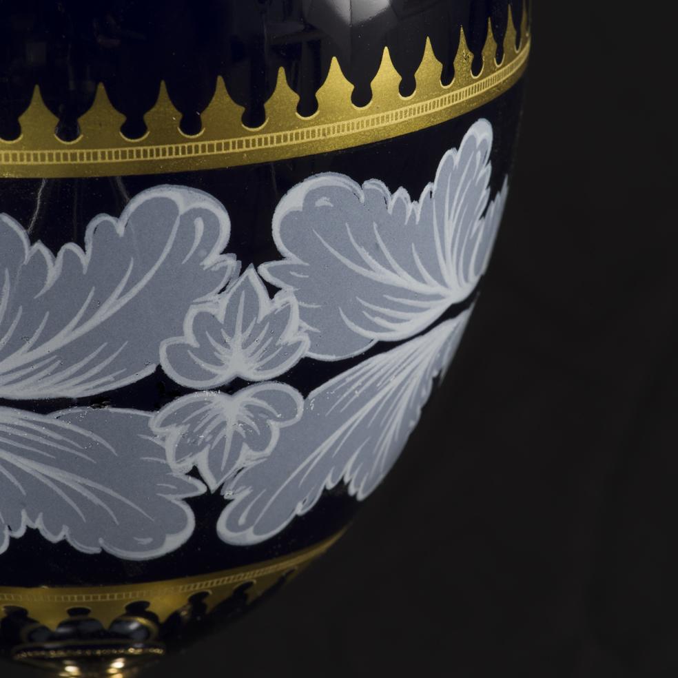 Siglo XXI Quemador de esencias de porcelana decorada Galvanizado en venta