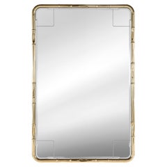 Miroir Delfi du 21e siècle en laiton poli par Etro Home Interiors