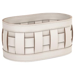 Porta Toallitas Demetra Siglo XXI Cuero Regenerado Hecho a Mano en Italia