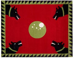 21st Century Design Carpet Trusty Neapolitan Mastiff Elia by Angela de Nozza